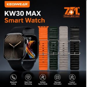 KEQIWEAR KW30 MAX Smart Watch (7+1 Strap Edition)